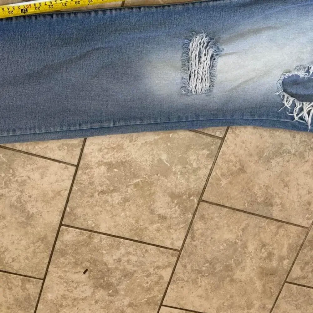 New men blue denim jeans